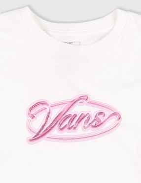 Playera Vans manga corta para niña