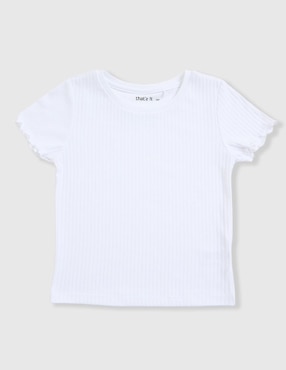 Playera That's It manga corta para niña