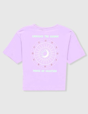 Playera Name It manga corta para niña