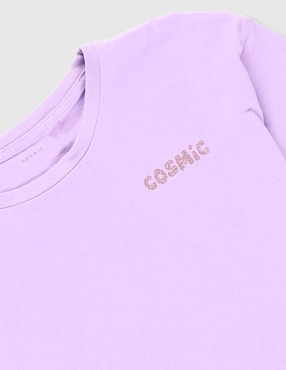 Playera Name It manga corta para niña