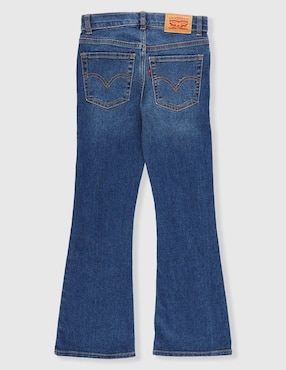 Jeans campana Levi's lavado stone wash para niña