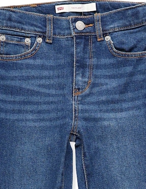 Jeans campana Levi's lavado stone wash para niña