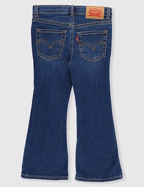 Jeans flare Levi's lavado medio para niña