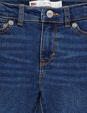 Jeans flare Levi's lavado medio para niña
