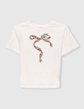 Playera Name It manga corta para niña