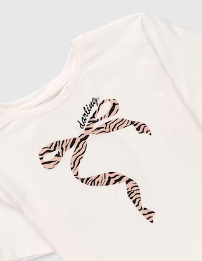 Playera Name It manga corta para niña