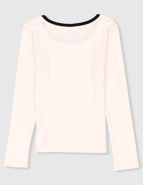 Playera Only manga larga para niña