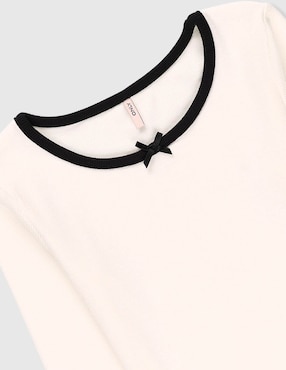 Playera Only manga larga para niña