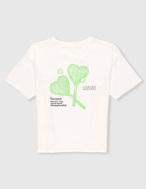 Playera That's It manga corta para niña