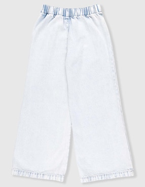 Jeans amplio That's It lavado claro para niña
