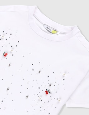 Playera That's It manga corta para niña