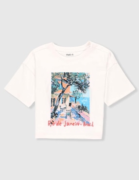 Playera That's It manga corta para niña