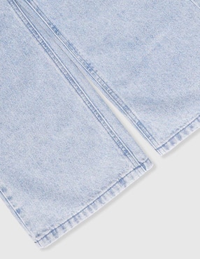 Jeans amplio That's It lavado claro para niña
