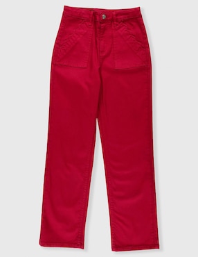 Jeans cargo straight That's It para niña