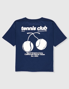 Playera That's It Tennis Tour California manga corta para niña