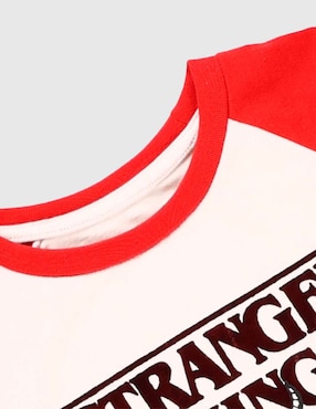 Playera That's It Stranger Things manga corta para niña