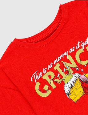 Playera That's It Grinch manga corta para niña