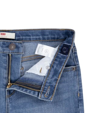 Jeans relaxed amplio Levi's 31E915-L3S lavado medio para niña