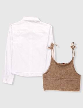 Conjunto Biography de algodón para niña