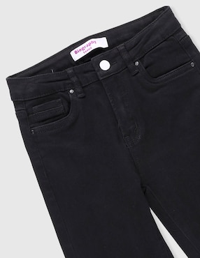 Jeans flare Biography lavado obscuro para niña