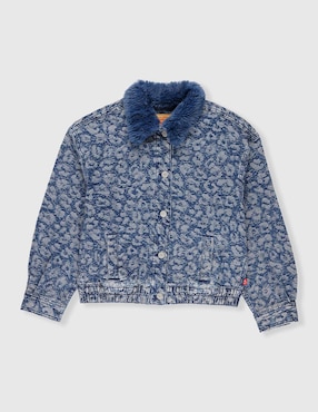 Chamarra Levi's de mezclilla para niña