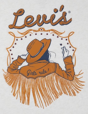 Playera Levi's manga corta para niña