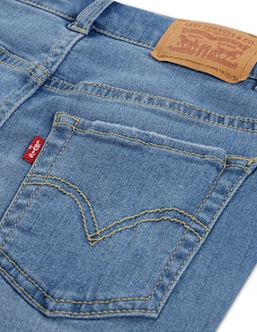 Jeans flare Levi's lavado medio para niña