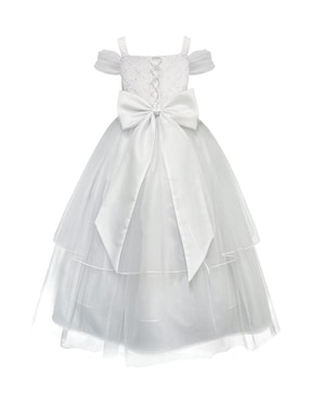 Vestido Gerat Florencia manga con pliegues para niña