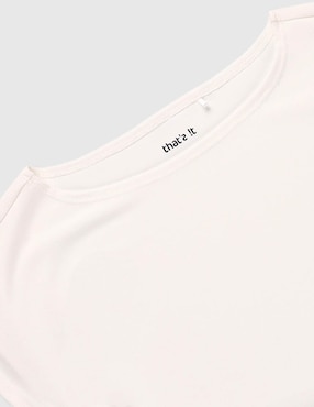 Playera That's It manga corta para niña