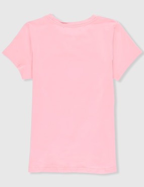 Playera Biography manga corta para niña