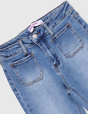 Jeans flare Biography para niña