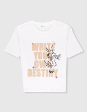 Playera That's It manga corta para niña