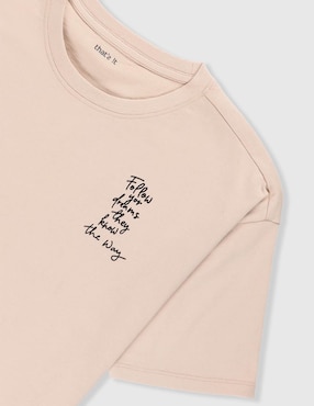 Playera That's It manga corta para niña