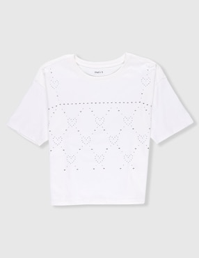 Playera That's It manga corta para niña
