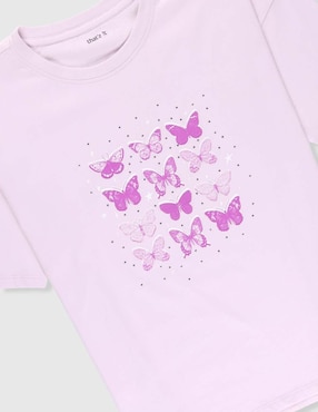 Playera That's It manga corta para niña