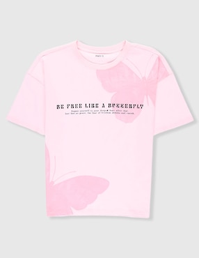 Playera That's It manga corta para niña