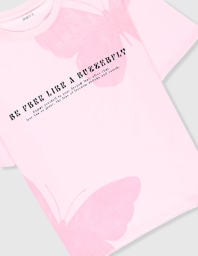 Playera That's It manga corta para niña