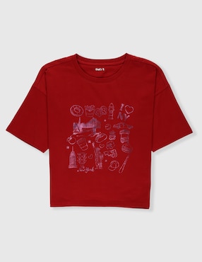 Playera That's It manga corta para niña