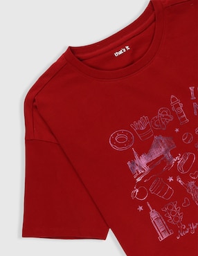 Playera That's It manga corta para niña