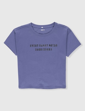 Playera That's It manga corta para niña