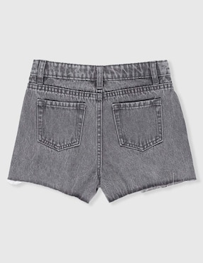 Falda short That's It de mezclilla para niña