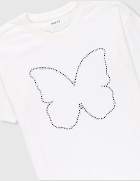 Playera That's It manga corta para niña