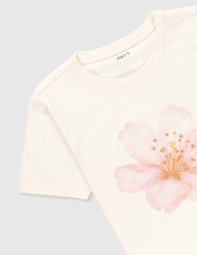 Playera That's It manga corta para niña
