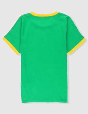 Playera That's It Brasil manga corta para niña