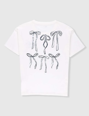 Playera That'S It manga corta para niña