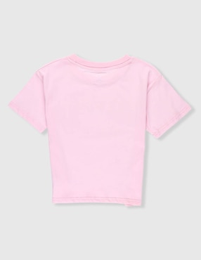 Playera Champion manga al codo para niña