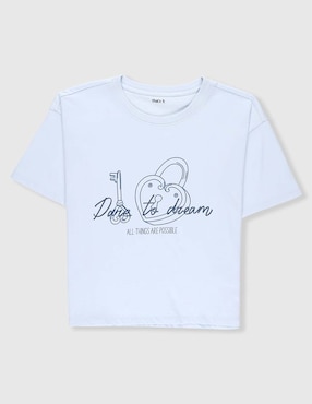 Playera That's It manga corta para niña