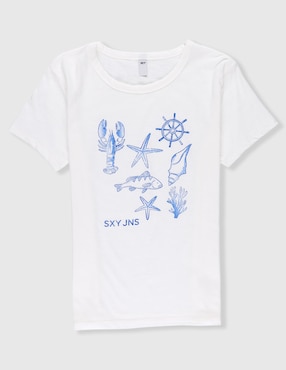 Playera Sexy Jeans manga corta para niña