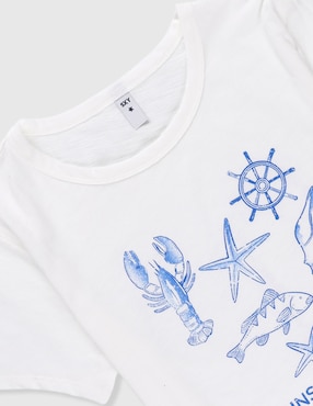 Playera Sexy Jeans manga corta para niña