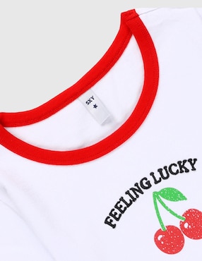 Playera Sexy Jeans manga corta para niña